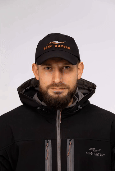 Бейсболка King Hunter BLACK   
