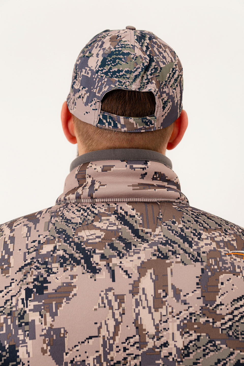 Куртка флисовая JACKET Camo Gray