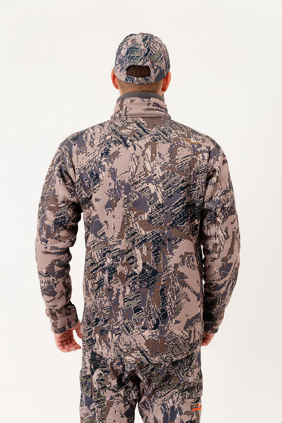 Куртка флисовая JACKET Camo Gray