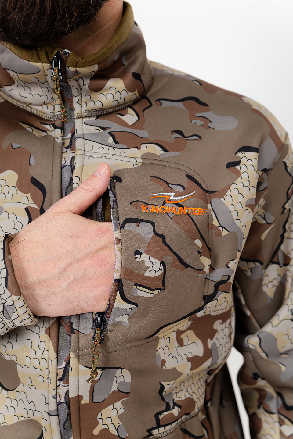 Куртка флисовая JACKET Modern Camo