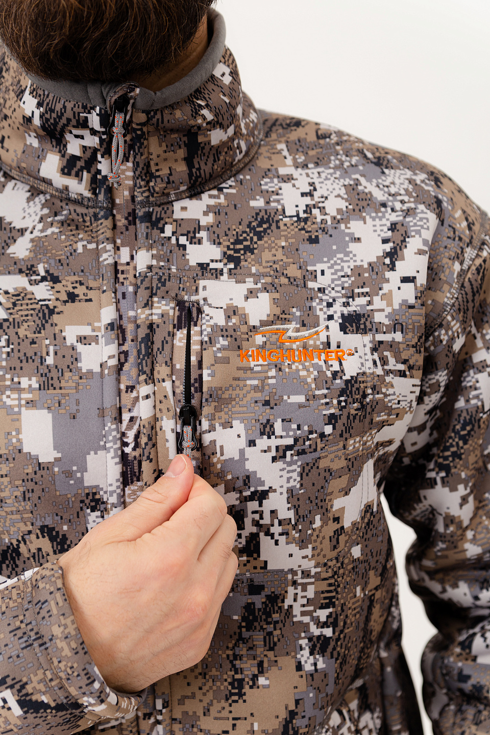 Куртка флисовая JACKET Camo SNOW