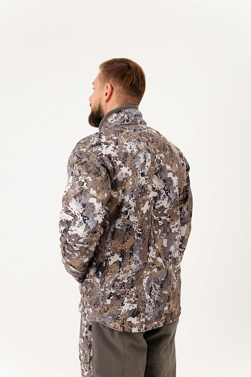 Куртка флисовая JACKET Camo SNOW   