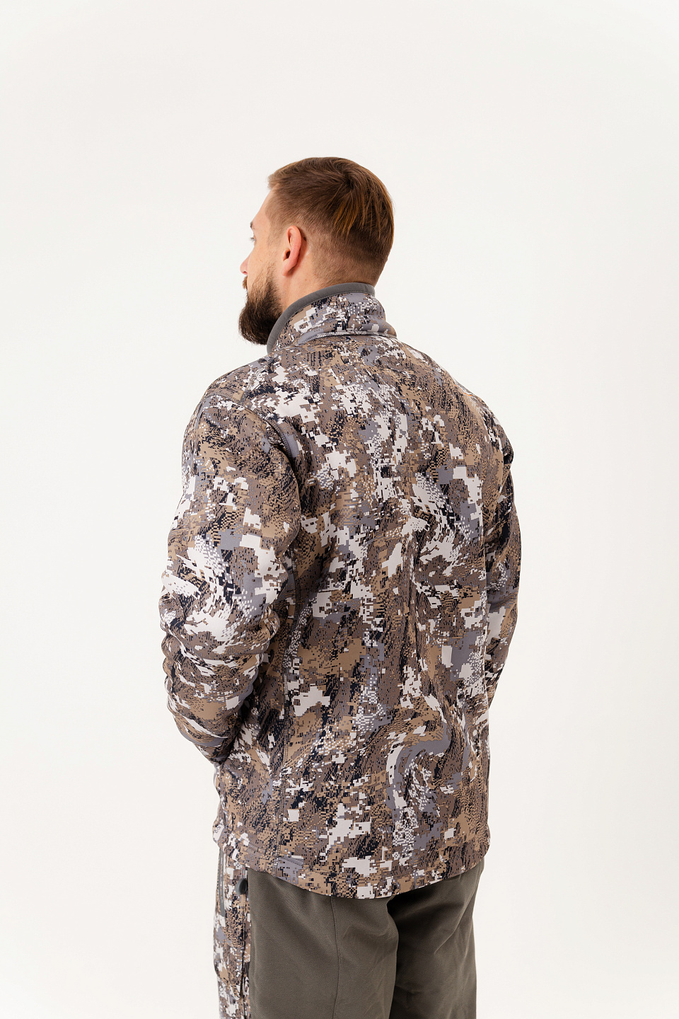 Куртка флисовая JACKET Camo SNOW