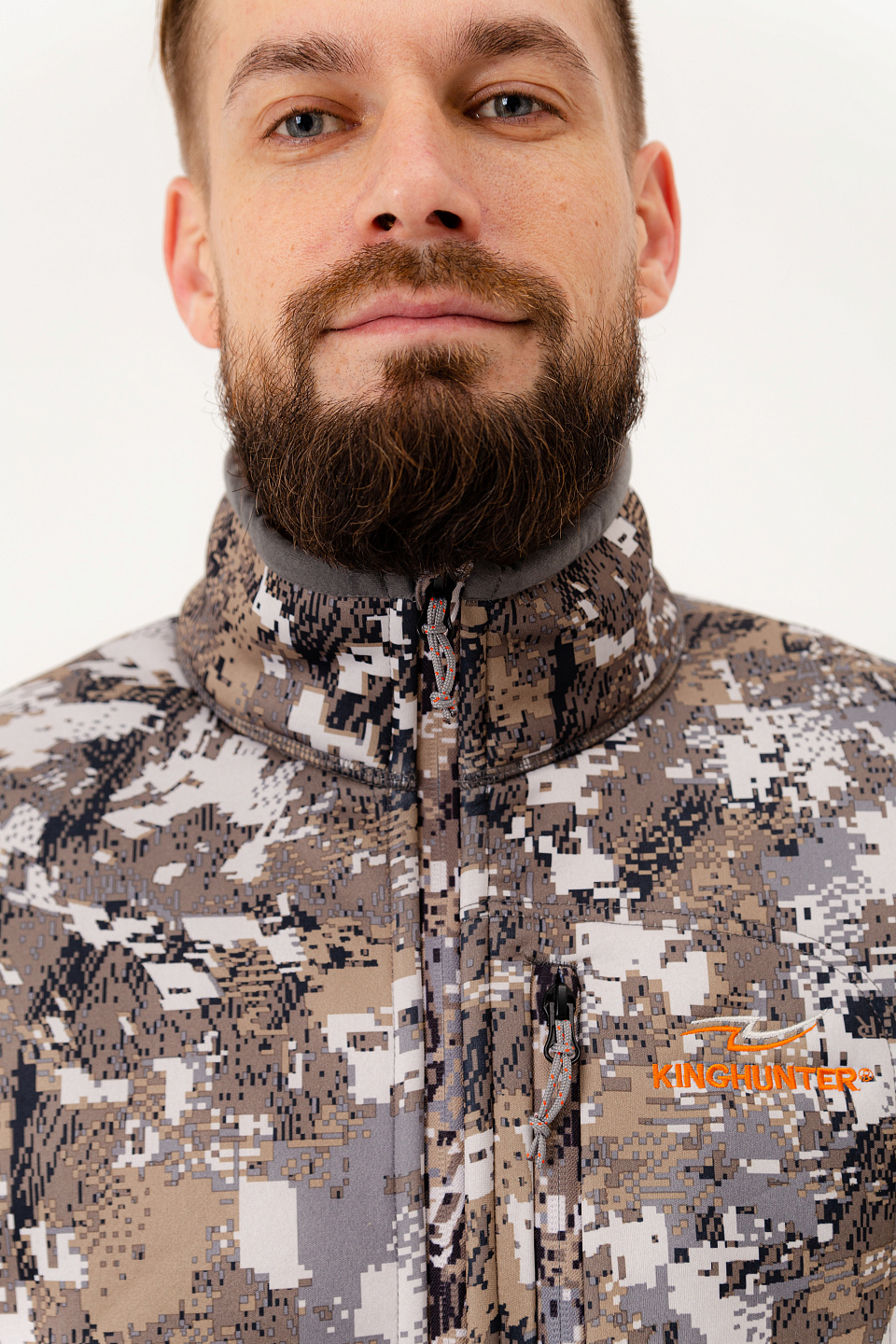 Куртка флисовая JACKET Camo SNOW