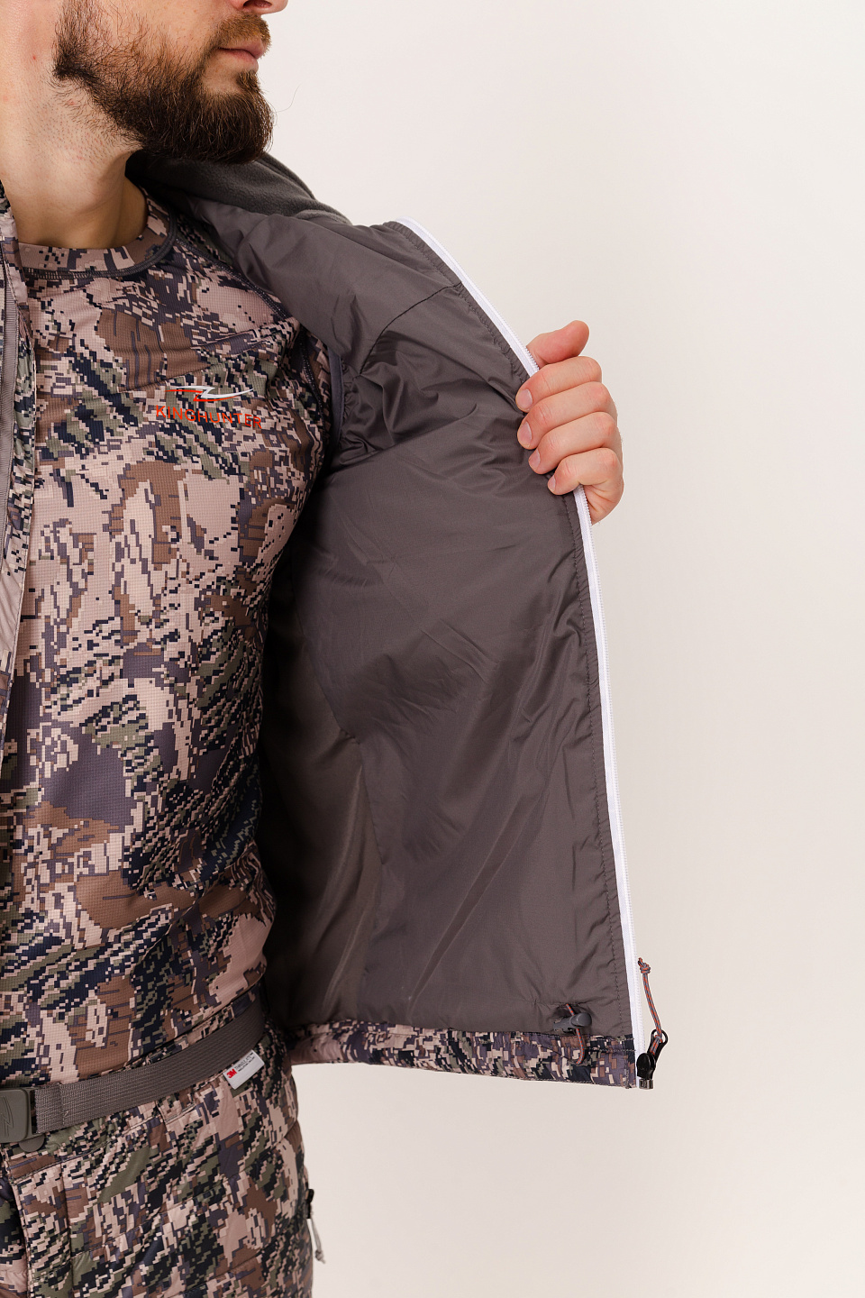 Жилет WARM LIGHT Camo Gray