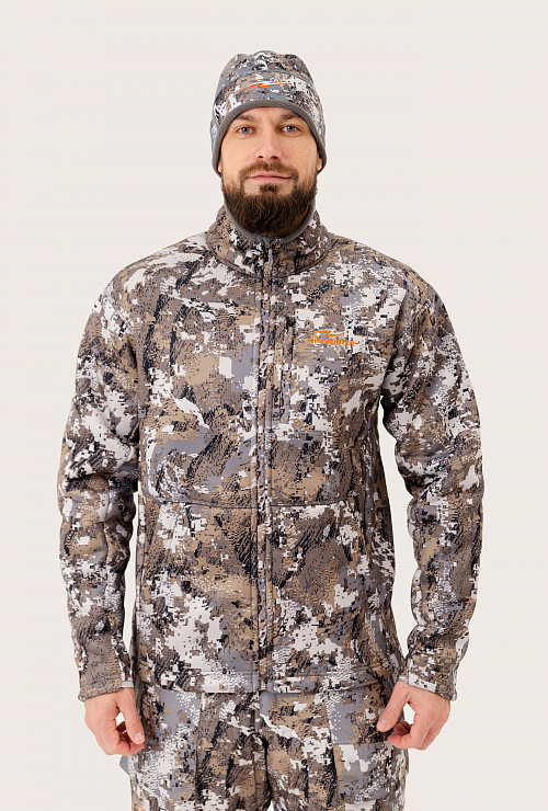 Куртка флисовая JACKET Camo SNOW   