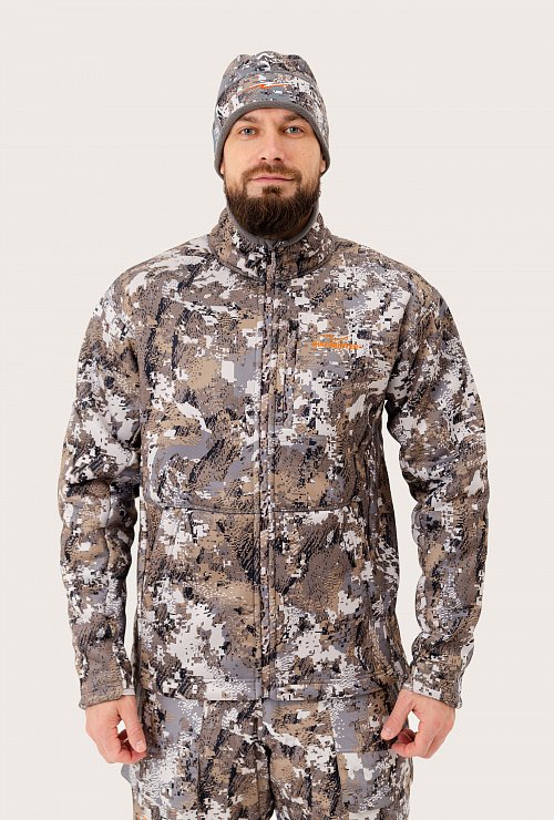 Куртка флисовая JACKET Camo SNOW   