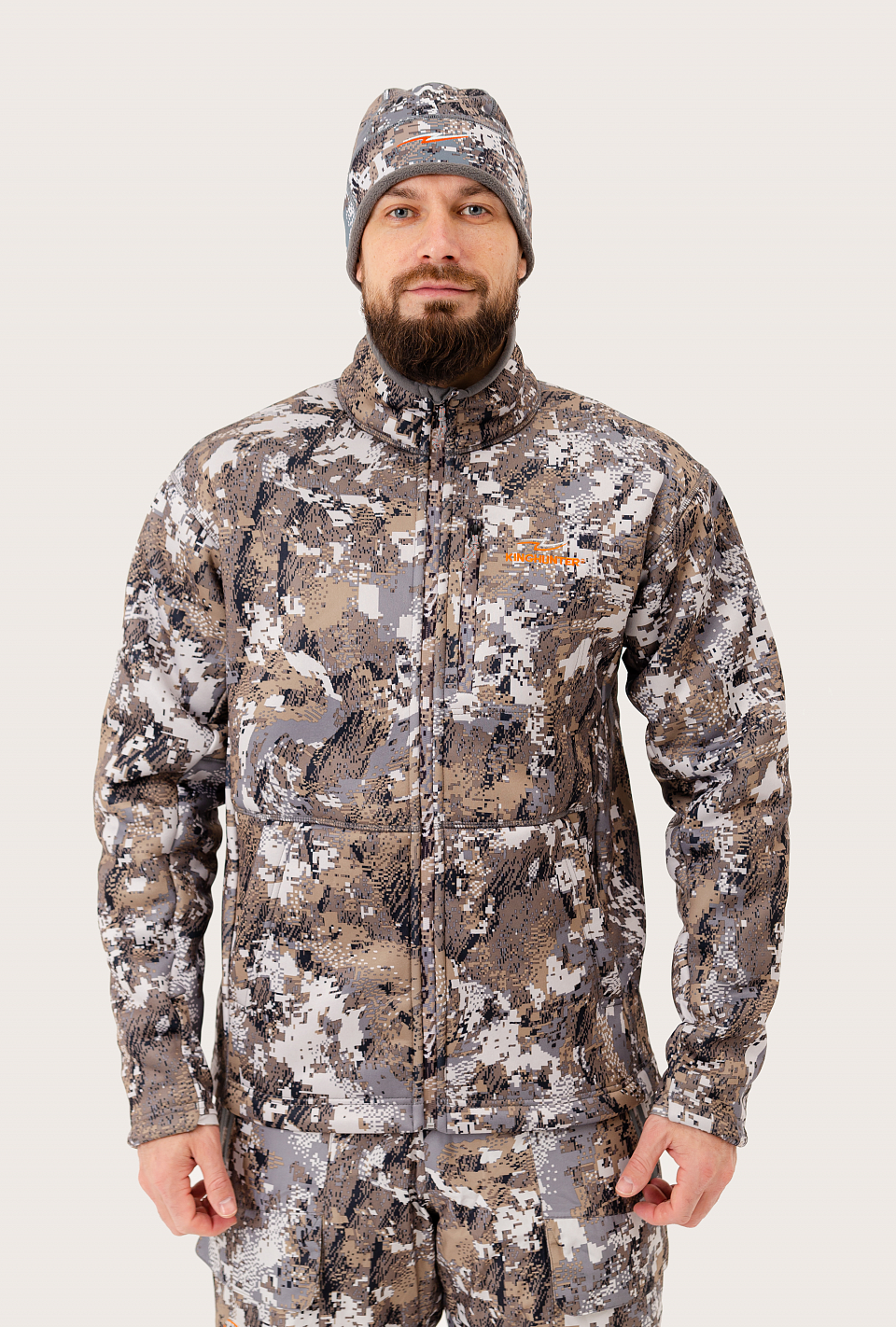 Куртка флисовая JACKET Camo SNOW