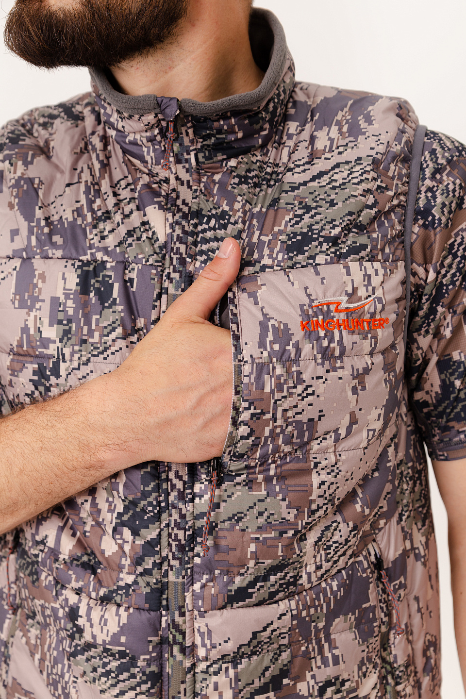 Жилет WARM LIGHT Camo Gray