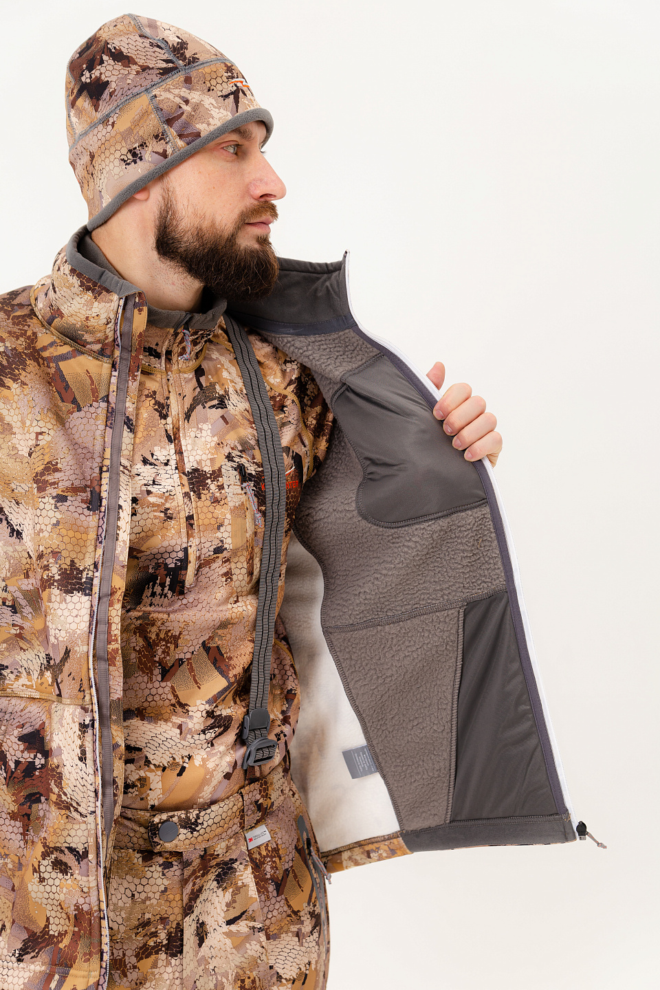 Куртка флисовая JACKET Camo Duck