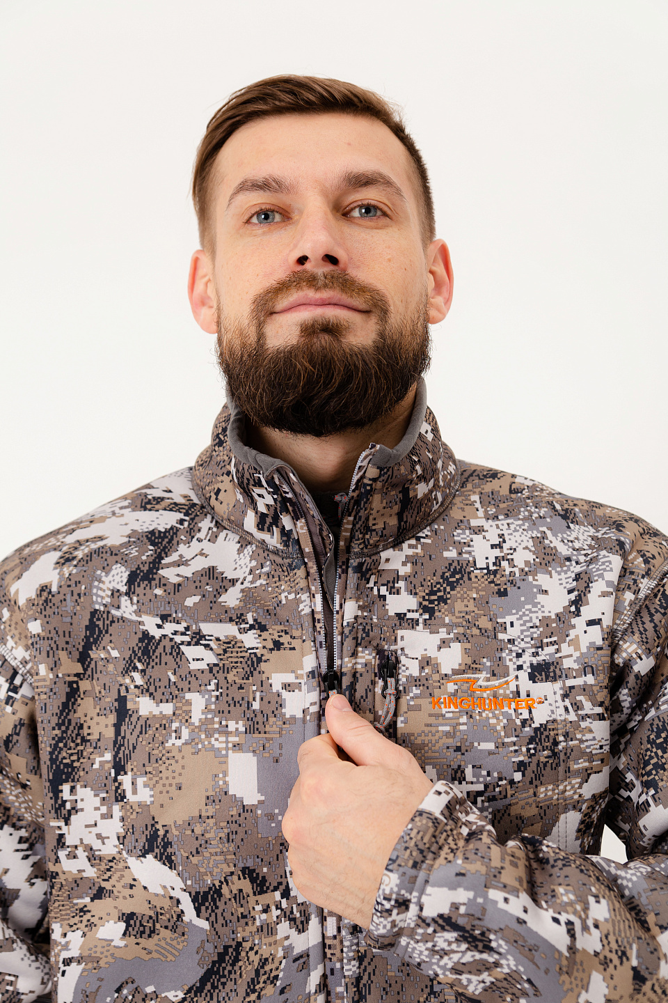 Куртка флисовая JACKET Camo SNOW