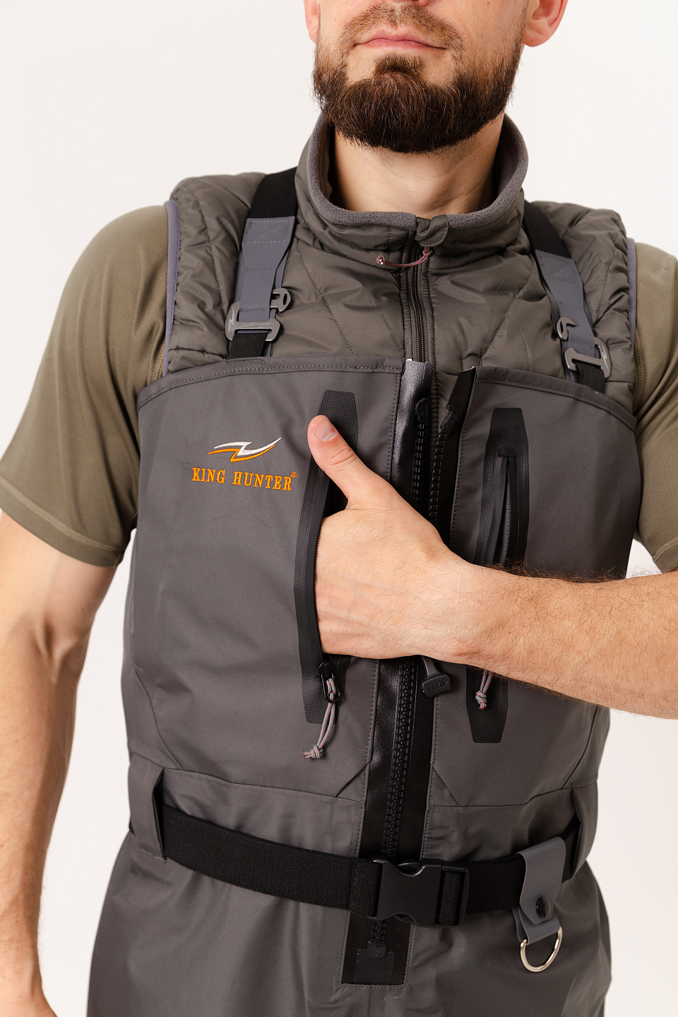 Вейдерсы WATER Zip GRAY