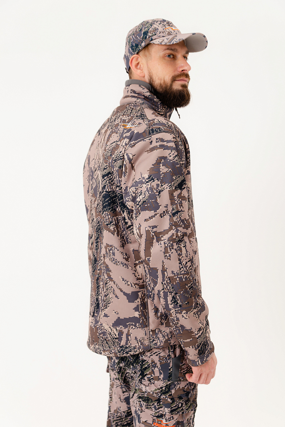 Куртка флисовая JACKET Camo Gray