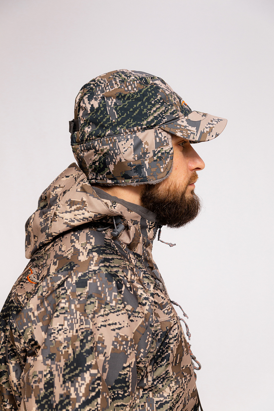 Шапка Hybrid Cap Camo Gray