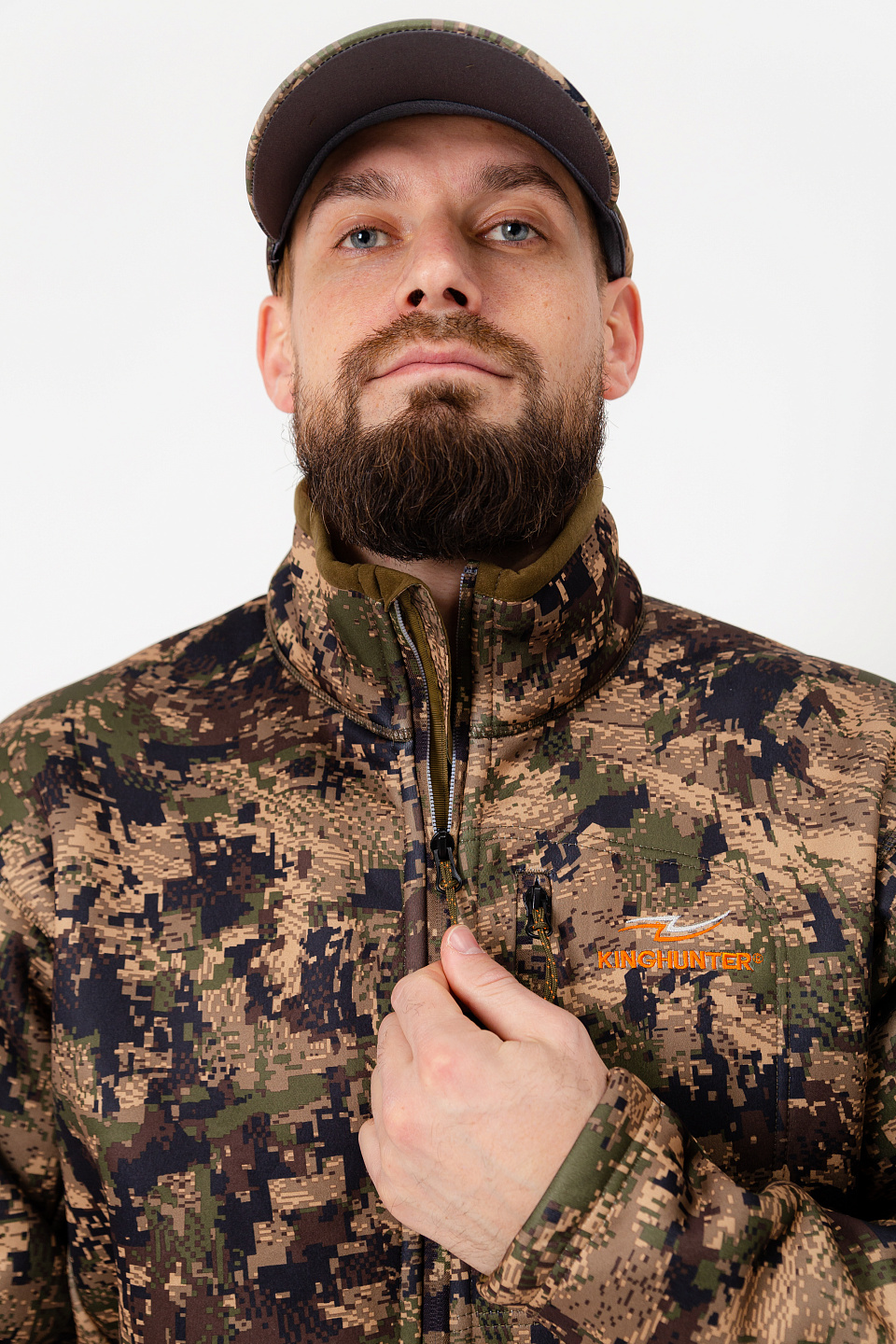 Куртка флисовая JACKET Camo Green