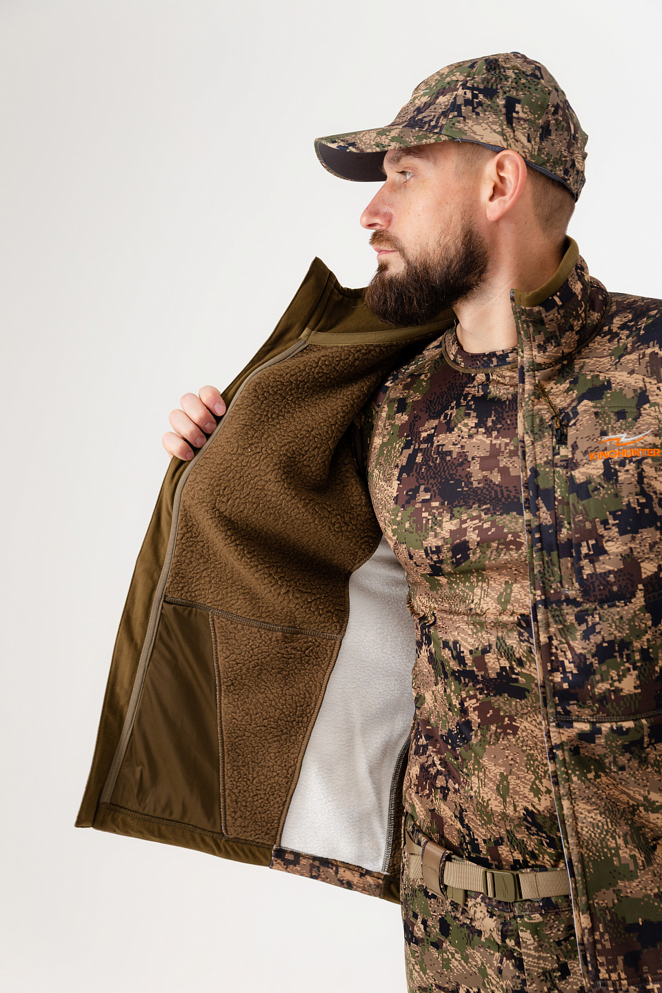 Куртка флисовая JACKET Camo Green