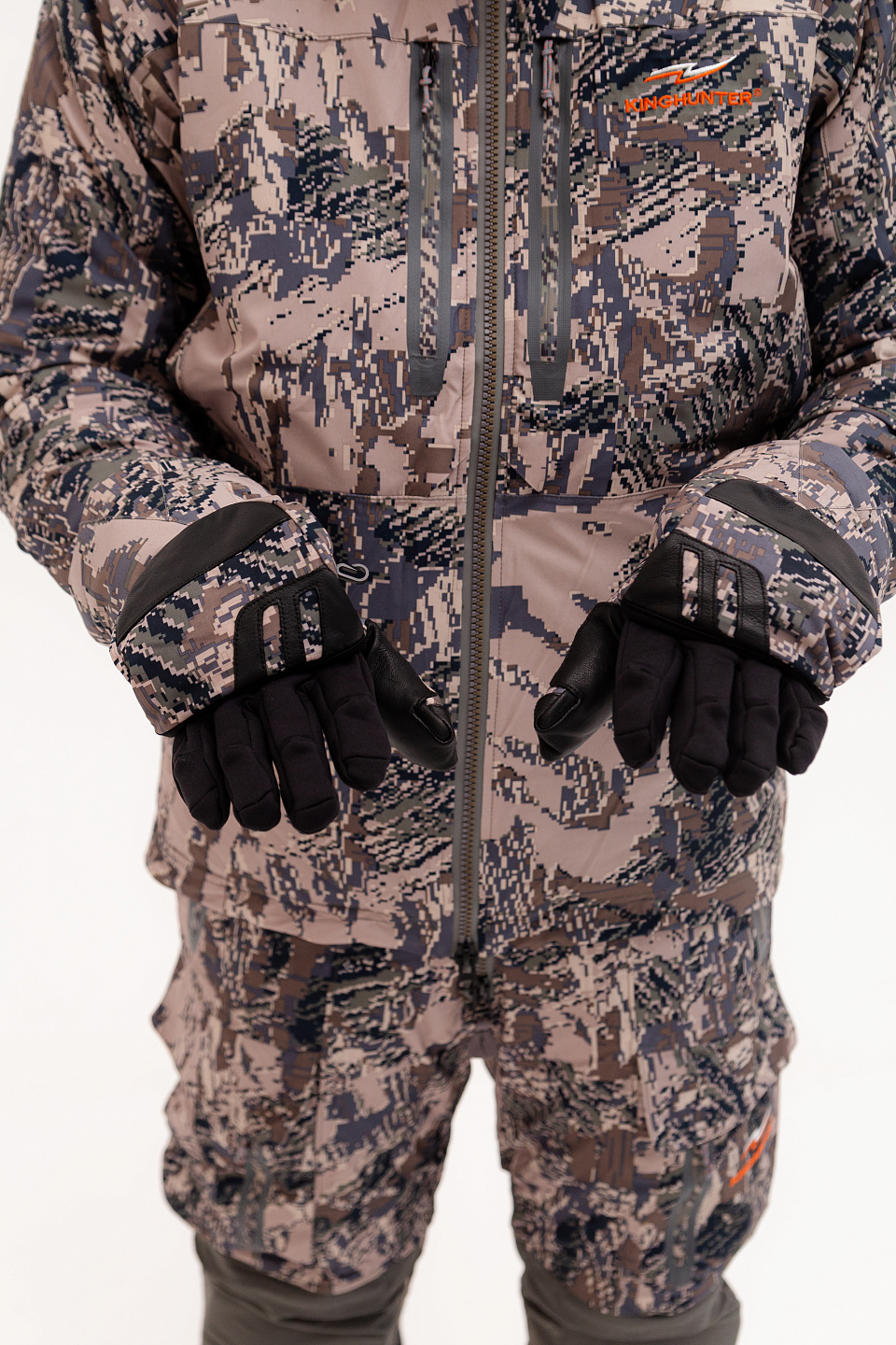 Рукавицы WINTER Camo Gray