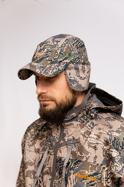 Шапка Hybrid Cap Camo Gray   