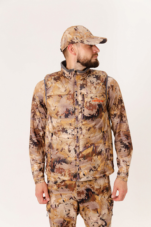  Жилет WARM LIGHT Camo Duck   