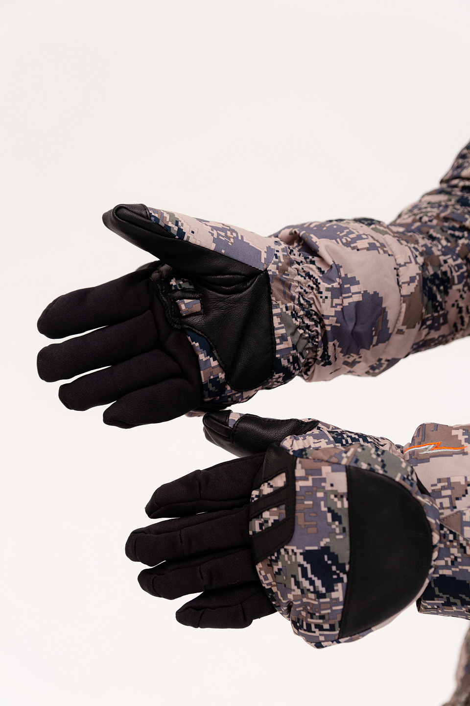 Рукавицы WINTER Camo Gray