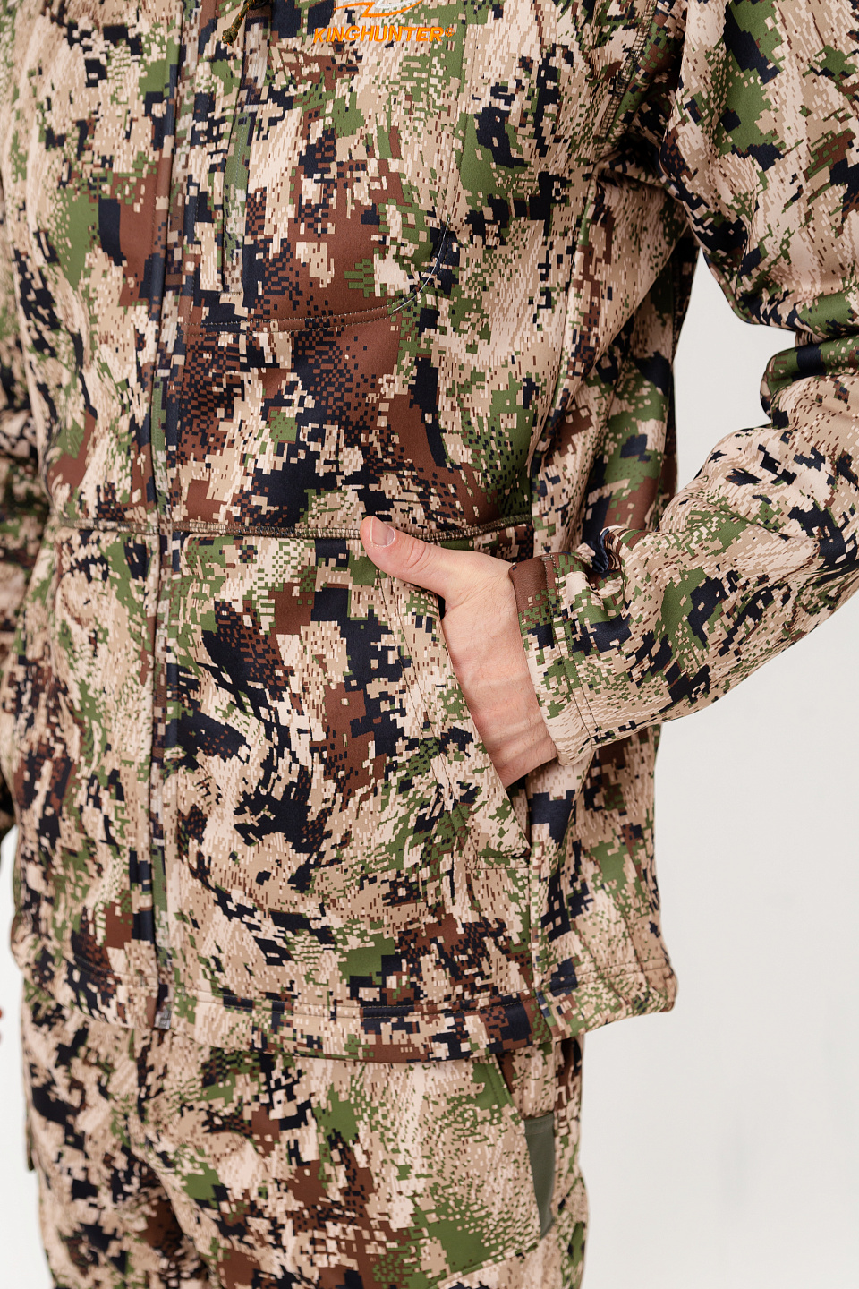 Куртка флисовая JACKET Mountain Camo