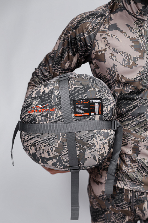 Спальный мешок NORTH CAMO GRAY   Россия