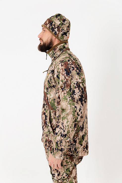 Куртка флисовая JACKET Mountain Camo   