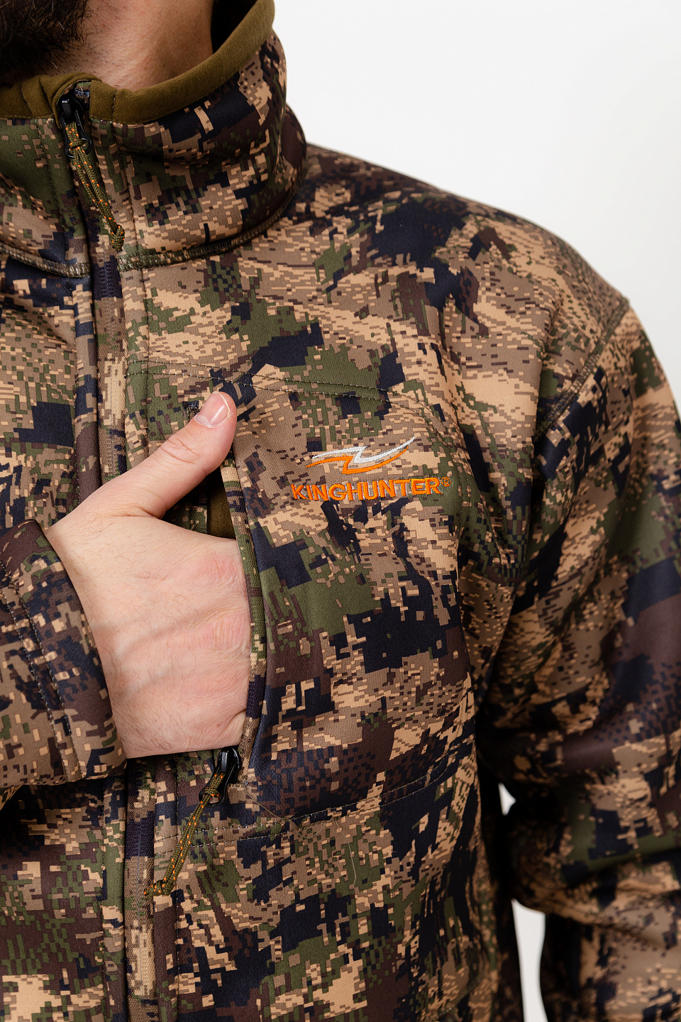 Куртка флисовая JACKET Camo Green