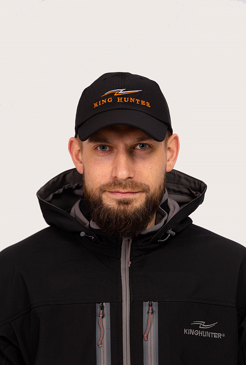 Бейсболка King Hunter BLACK   