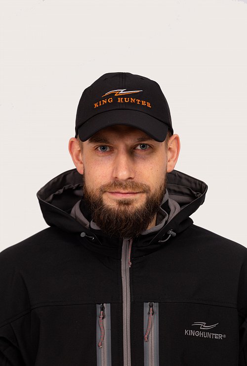 Бейсболка King Hunter BLACK   