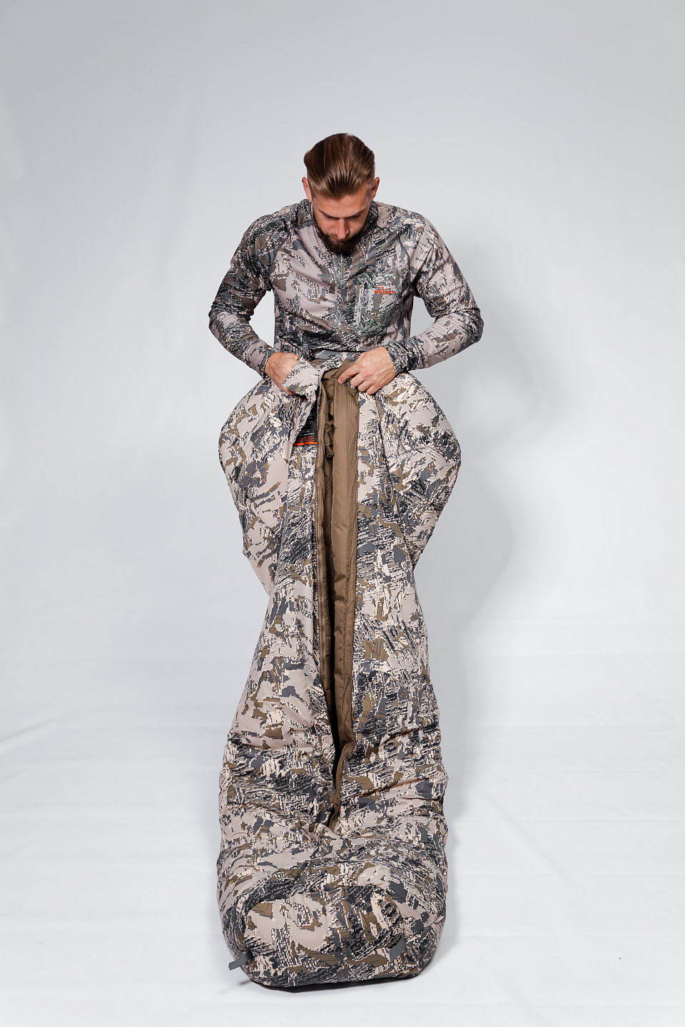 Спальный мешок NORTH CAMO GRAY