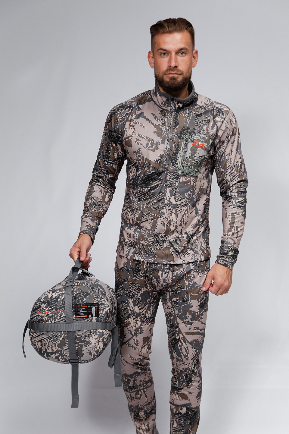 Спальный мешок NORTH CAMO GRAY