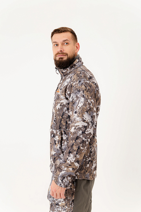 Куртка флисовая JACKET Camo SNOW   