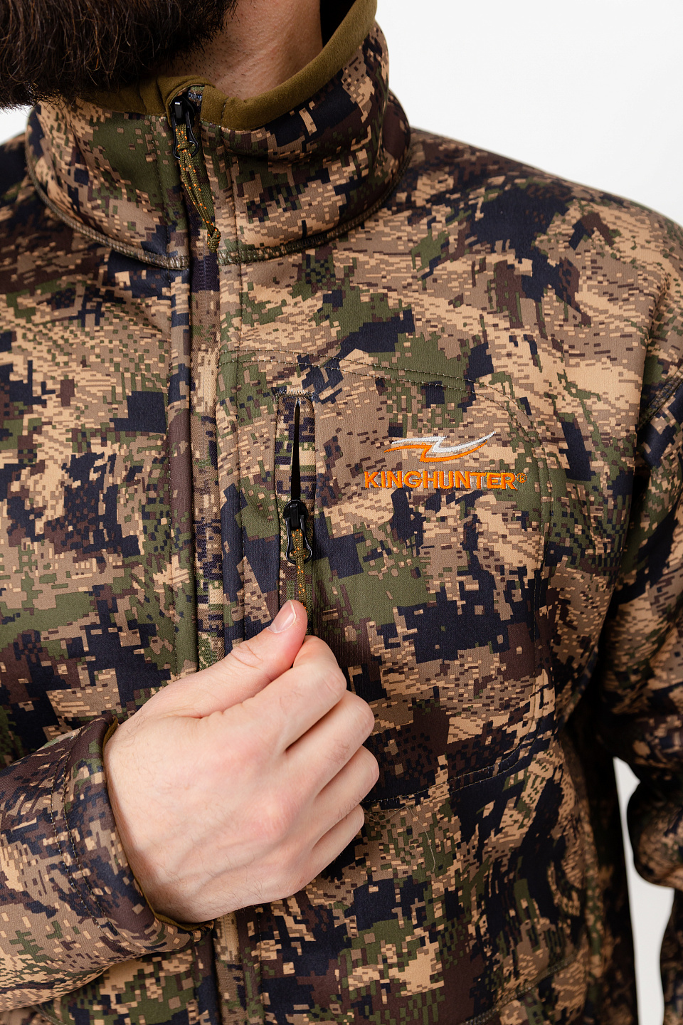 Куртка флисовая JACKET Camo Green