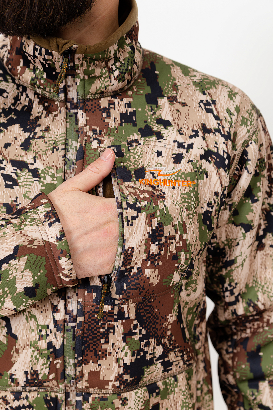 Куртка флисовая JACKET Mountain Camo