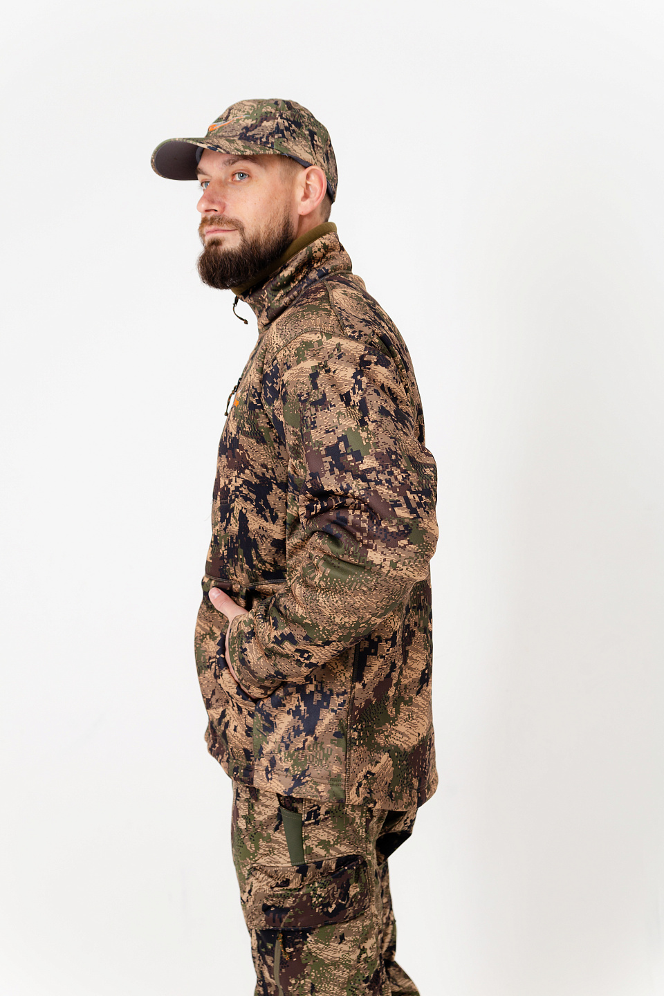 Куртка флисовая JACKET Camo Green