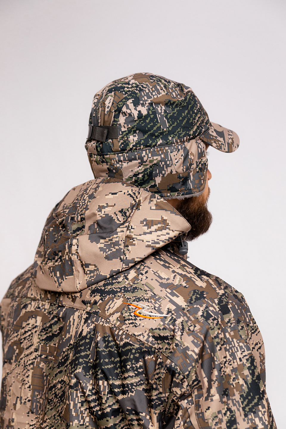Шапка Hybrid Cap Camo Gray
