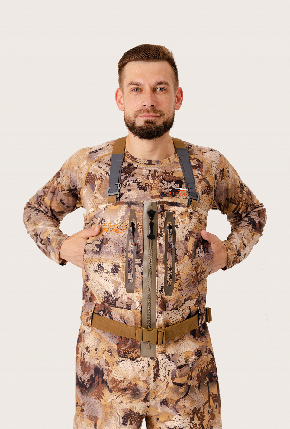 Вейдерсы WATER Zip Camo Duck
